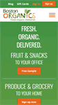 Mobile Screenshot of bostonorganics.com